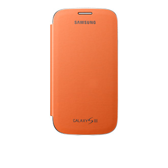 Telef Acc Funda Flipcover Galaxy S3 Naranja